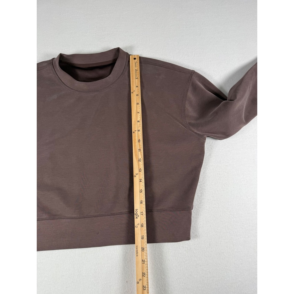 Lululemon Softstreme Cropped Sweatshirt 4 - Picture 5 of 8